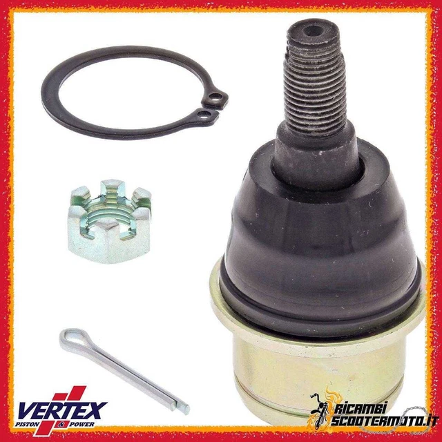 Tiranti M12 Acciaio Cromato 27980-Kit Estremità Tirante Compatibile Con CAN- AM COMMANDER 1000 XT 85 Giunti Sterzo Outlander
