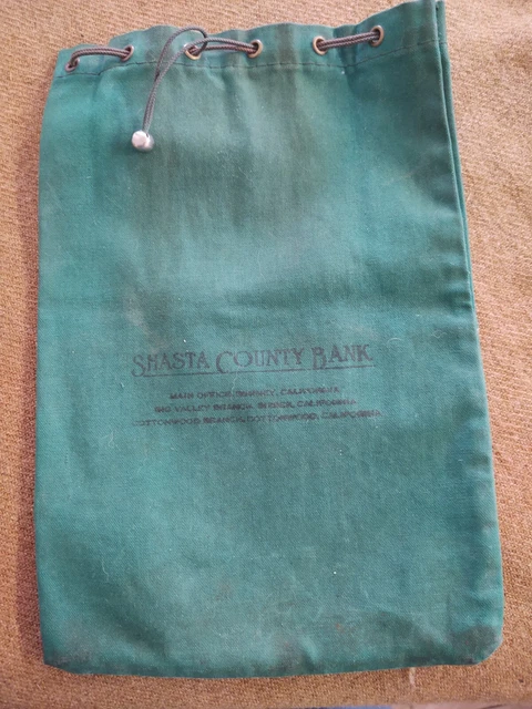 Vintage sales bank bags