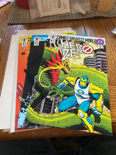Comics Greatest World Week 2 (Dark Horse 1993) Mecha, The Machine, Hero Zero