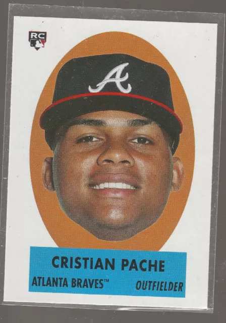 2021 Topps Archives CHRISTIAN PACHE Rookie Card RC #69PO-12 Braves/Athletics