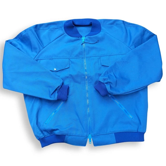 Men's Thick And Warm Heavy Duty Work Jacket Padded Winter Royal Blue Topflight