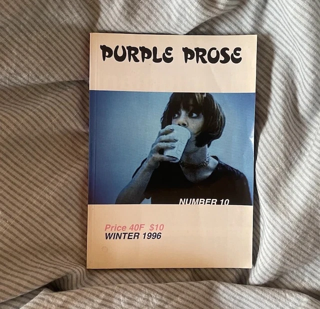 その他 PURPLE PROSE NUMBER 10 WINTER 1996 その他 PURPLE PROSE NUMBER 10 WINTER 1996 PURPLE PROSE NUMBER 10