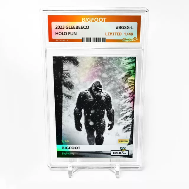 BIGFOOT Card 2023 GleeBeeCo Holo Fun Slabbed #BGSG-L Only /49 - Wow!