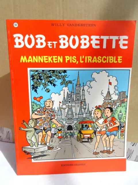 BD Bob et Bobette - Erasme - Manneken Pis, l'irascible