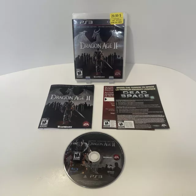 ps3 DRAGON AGE: Origins Collectors Edtion REGION FREE (Works On NTSC  Consoles) 14633168853