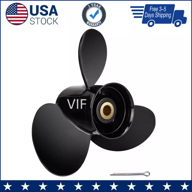 14 1/2X 19 Outboard Boat  Prop fit Volvo Penta SX Drive Engines 130-300hp 19spl