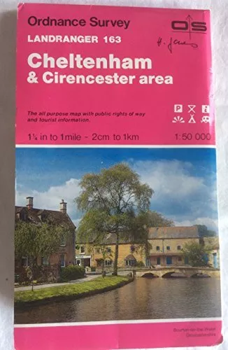 Landranger Maps: Cheltenham and Cirences... by Ordnance Survey Sheet map, folded