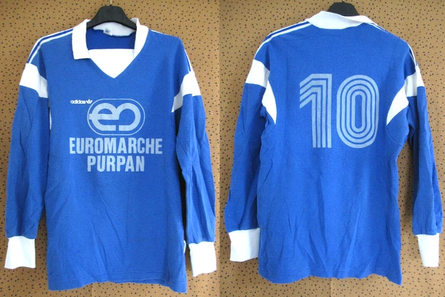 Maillot De Foot Vintage Bretagne Tilt Années 80 - Taille M - Flocage #10 - Coton
