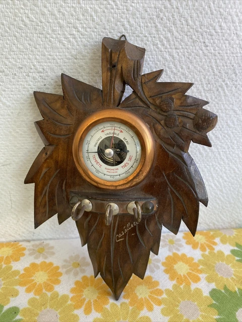 ANCIEN BAROMÈTRE VINTAGE D'occasion EUR 25,99 - FR