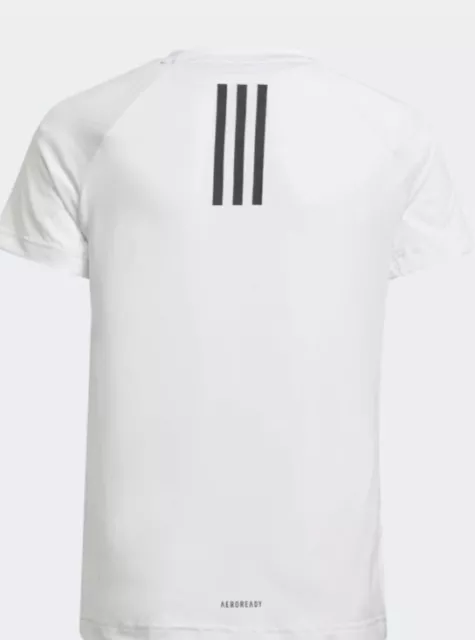 Adidas Original Junior XFG Aeroready Atmungsaktiv Slim Training T-Shirt (Alter 7-8) 2