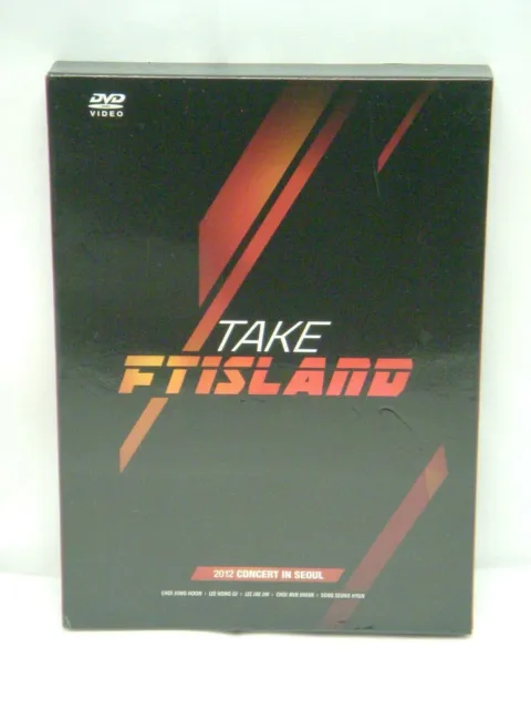 FTISLAND TAKE 2012 Concert in Seoul DVD K-POP