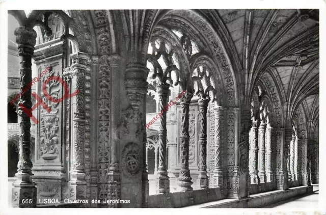 Picture Postcard-:Lisbon, Lisboa, Claustros Dos Jeronimos