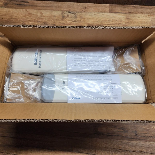 ECOLAB AUTOMATIC FOAM Hand Sanitizer Dispenser White Wall Mount Box