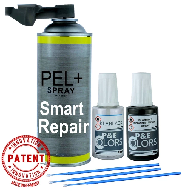 AUTOLACK SPRAYDOSE INKL. Lackstift-Set für SEAT W5L MYSTERY BLUE MET ...