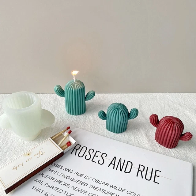 Bougie Moule Moule de cire d'art 3D Moule en silicone Fabrication de savon