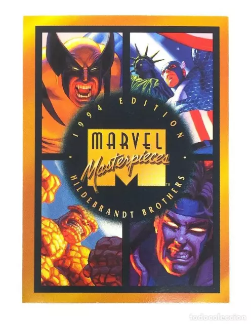 1994 Marvel Masterpieces Base Cards, You Pick, Finish Your Set, Hildebrandt Bros