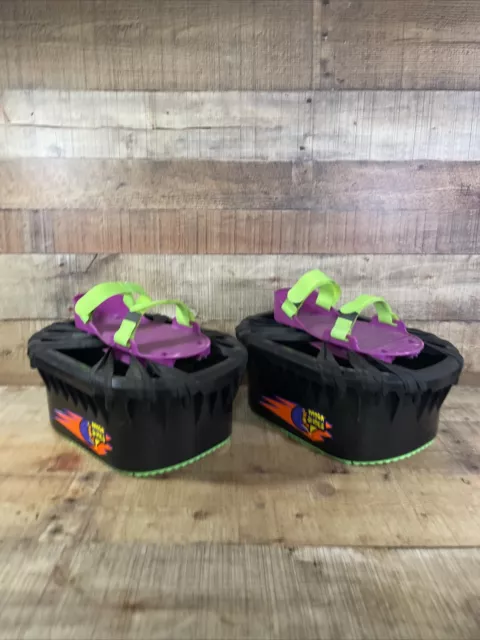 Vintage Moon Shoes Big Time Toys 1990s Nickelodeon Antigravity Trampoline  Boots