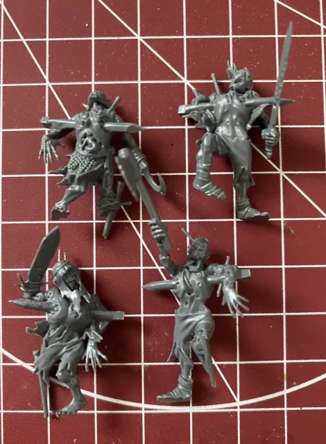 Corpse Cart Zombies X4 Job Lot Warhammer AOS Vampire Flesh-eater Courts