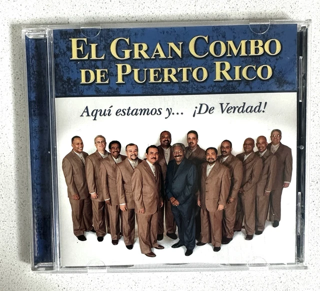EL GRAN COMBO De Puerto Rico- Aqui Estamos [ CD 2004 ] Salsa