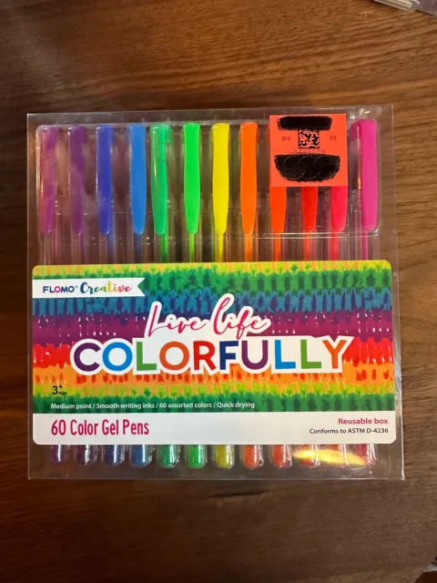 https://www.picclickimg.com/JIAAAOSw1YBlh1Qd/flomo-creative-live-life-colorfully-60-gel-pens.webp