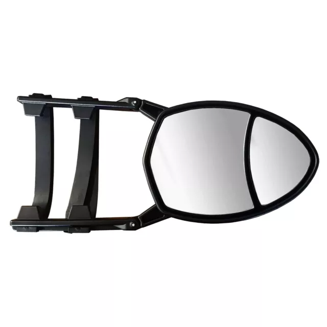 Caravan Towing Mirror Car Van Wing Extension Blind Spot Flat Glass Dual Lens