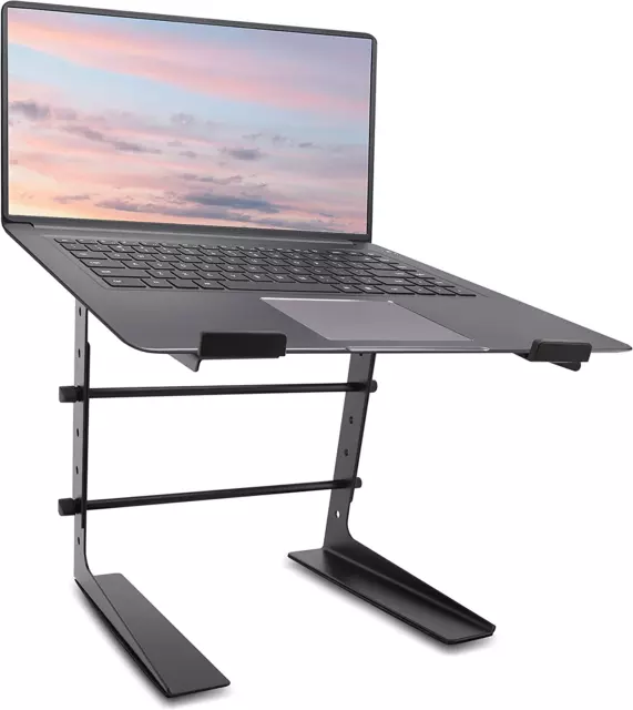 PYLE-PRO PLPTS25 Laptop Computer Stand for DJ Anti-Slip Standing Table 6.3-10.9