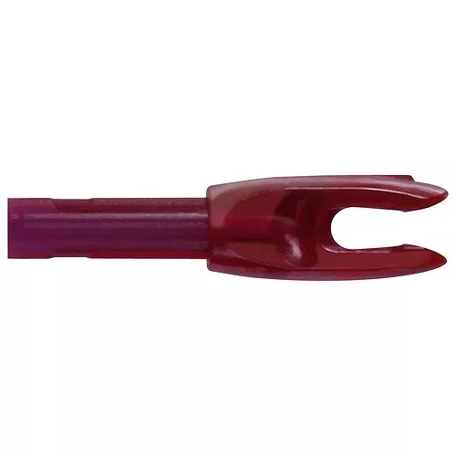 Easton 823012 Deep 6 Red Archery Hunting Arrow Shaft Nocks 12-Pk