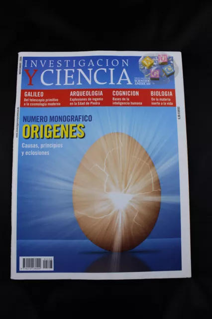 Revista INVESTIGACION Y CIENCIA Numero Monografico ORIGENES - Noviembre 2009