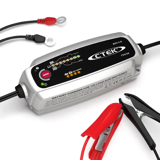 CTEK MXS 5.0 12V Batterieladegerät for sale online