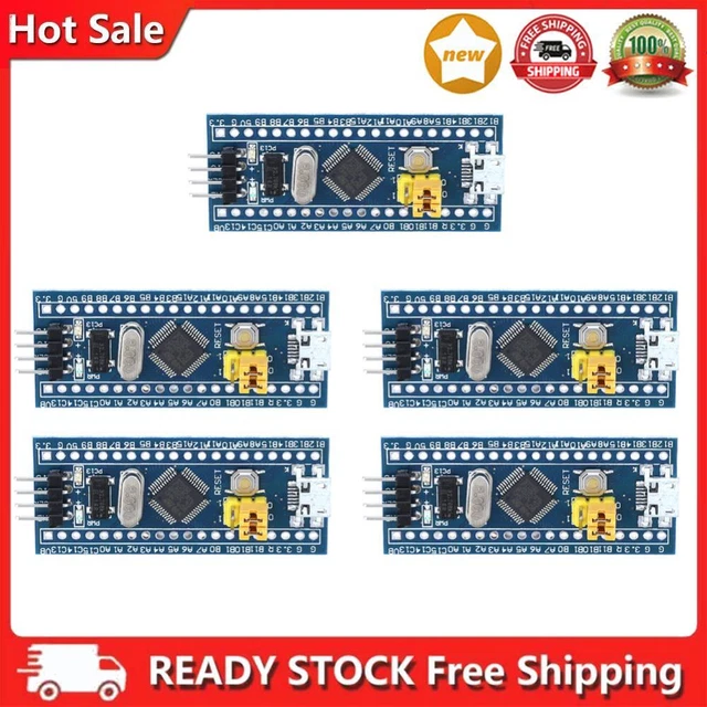Stm32 Learning Kit 5 PCS STM32F103C8 Arm STM32 Core Learning Board Mini USB Minimum System ...