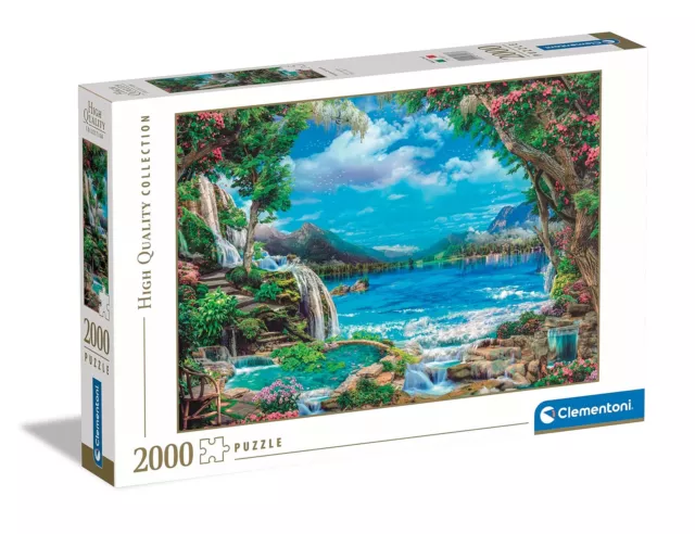 Clementoni 32573 Collection Paradise On Earth 2000 Pieces, Jigsaw Puzzle for Adu