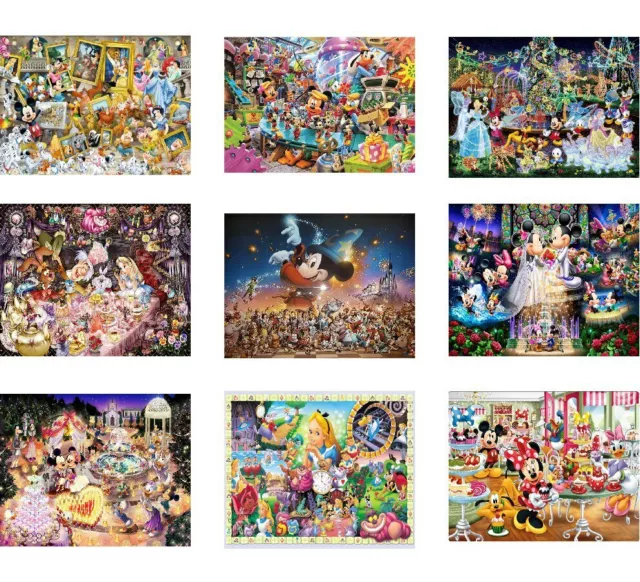 5D Full Drill Diamond Painting Kits Disney Anime Decor Cartoon Handmade Gift