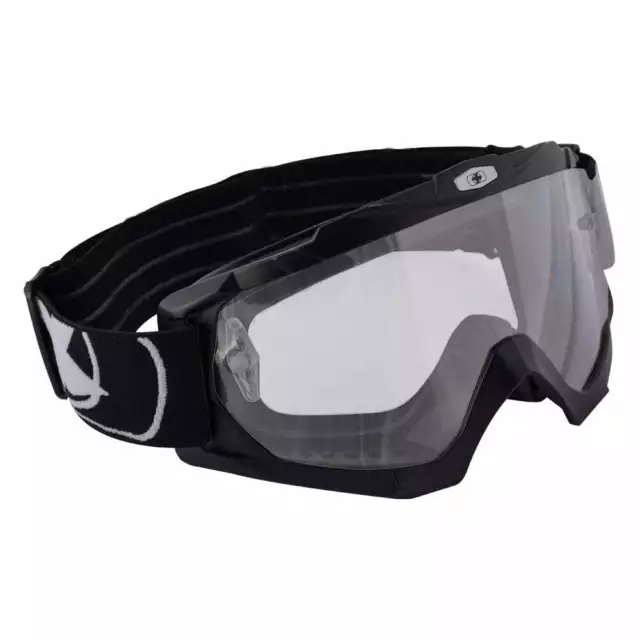 Oxford Assault Pro MX Motocross Bike Quad Goggle- Matt Black