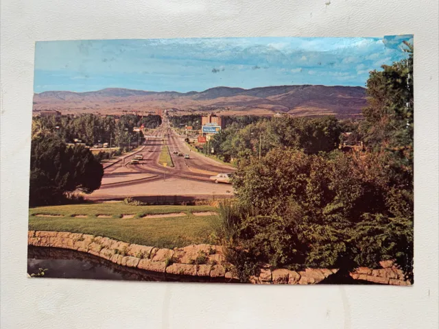 Vintage Boise ID Idaho Capitol Blvd Postcard