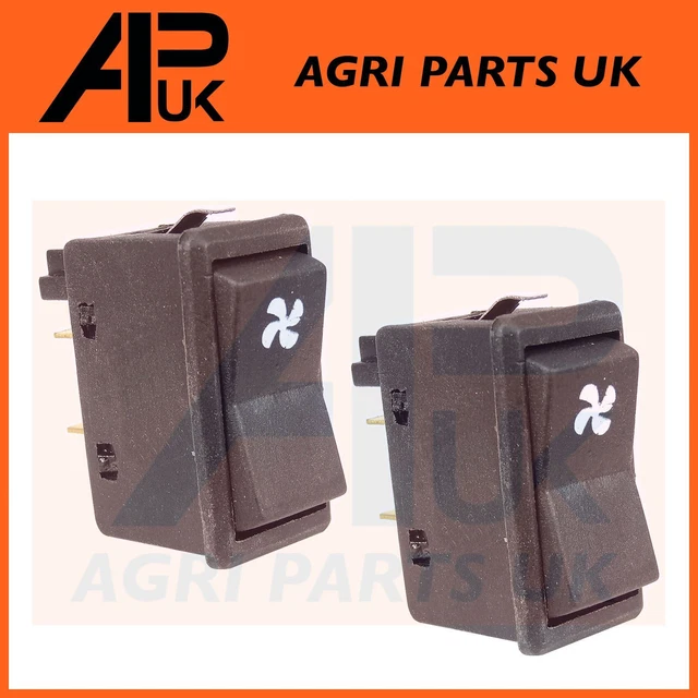 Washer Switch 12V on/Off Rocker for Case IH & New Holland - Sparex Part S.152442 main image 1