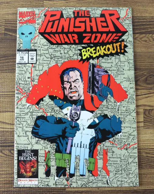 1993 Marvel Comics The Punisher War Zone Breakout #16 NM/M