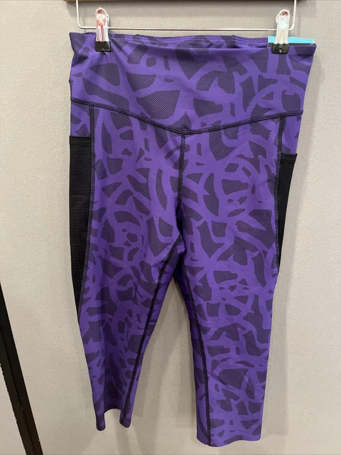 M&S Good Move Purple Gym Trousers - UK Ladies Size 14 - NEW