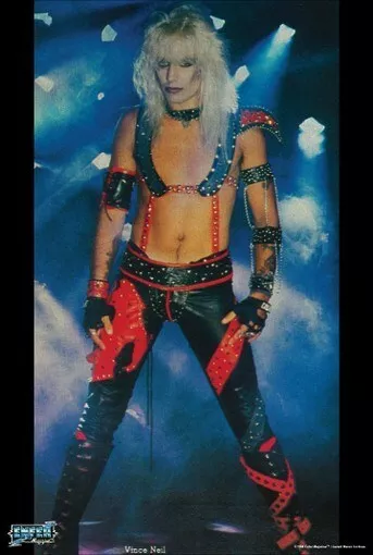 MOTLEY CRUE POSTER Vince Neil Early Years RARE HOT NEW - PRINT IMAGE PHOTO -PW0