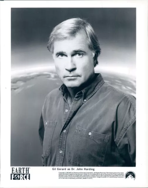 1990 Actor Gil Gerard in Earth Force TV Show Press Photo
