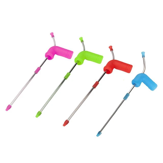 BEER SNORKEL, DOUBLE Beer Snorkel, Beer Dispenser EUR 8,16 PicClick IT