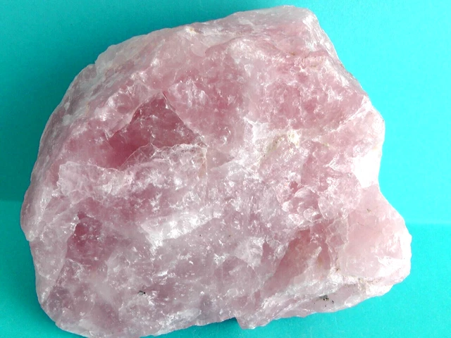 Rosenquarz; Namibia, 8,0 x 7,0 x 4,5 cm, 0,41 kg, (A118)