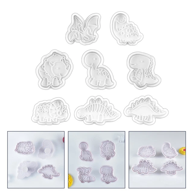 8 PCS Moules À Gâteau À Piston Printemps Mourir Décor Animalier Truquer