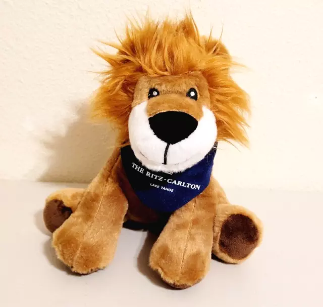 The Ritz Carlton Lake Tahoe LION Stuffed Animal Plush Anico International 8"