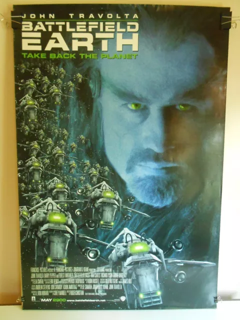 Battlefield Earth (2000) Original Double Sided Movie Poster John Travolta 27x40