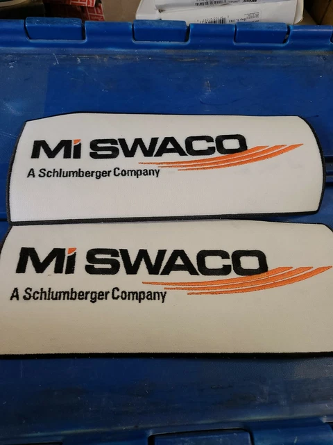 6pcs Large (About 11”) SCHLUMBERGER Oil Oilfield Patch Collectable  MI Swaco