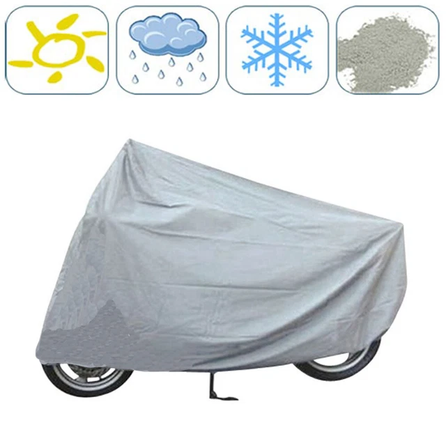 TELO COPRIMOTO XL 130x230 cm COVER IMPERMEABILE ANTI GHIACCIO SCOOTER COPRI MOTO