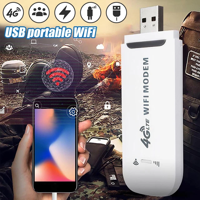 Portable 150Mbps WiFi LTE Router 4G SIM Card USB Modem Pocket Hotspot Dongle