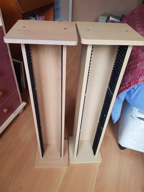 Wooden CD Storage Racks x 2 (collection only)