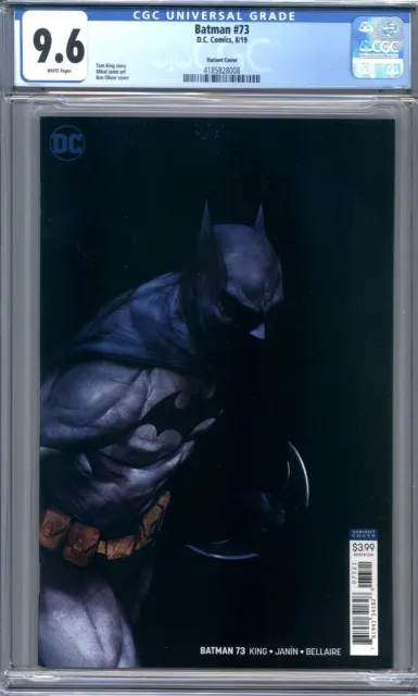 Batman #73  Ben Oliver Variant   DC Comics    1st Print  CGC 9.6