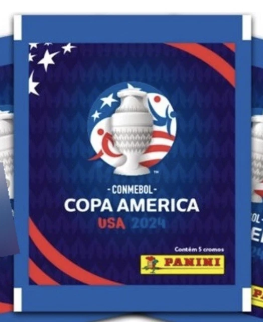 PANINI COPA AMERICA 2024 Conmebol Argentina Edition Full Sealed Pack